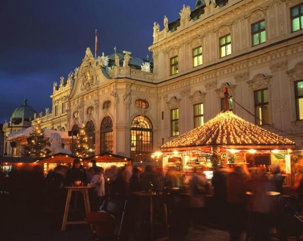 Christmas Eve at Austria's Weikersdorf Castle