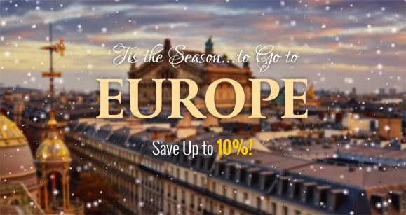 Tis the Season... To go to Europe