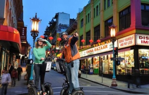 San Francisco Segway Night Tour of Chinatown...